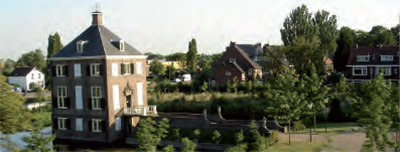 Foto van lusthof ‘Hofwijck’ in Voorburg