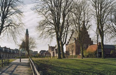 Stadsaanzicht van Waalwijk.