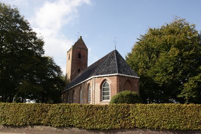 Foto van het kerkhof van Twijzel.